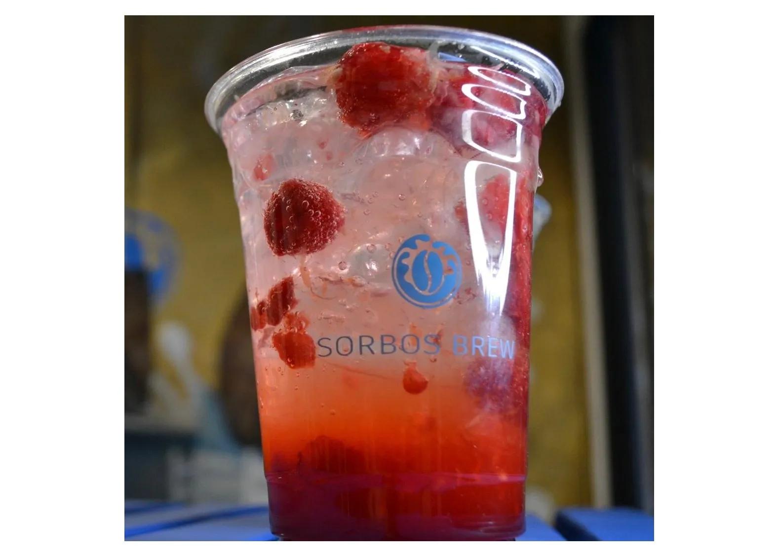 Popular item de Sorbos BREW: Raspberry Fizz