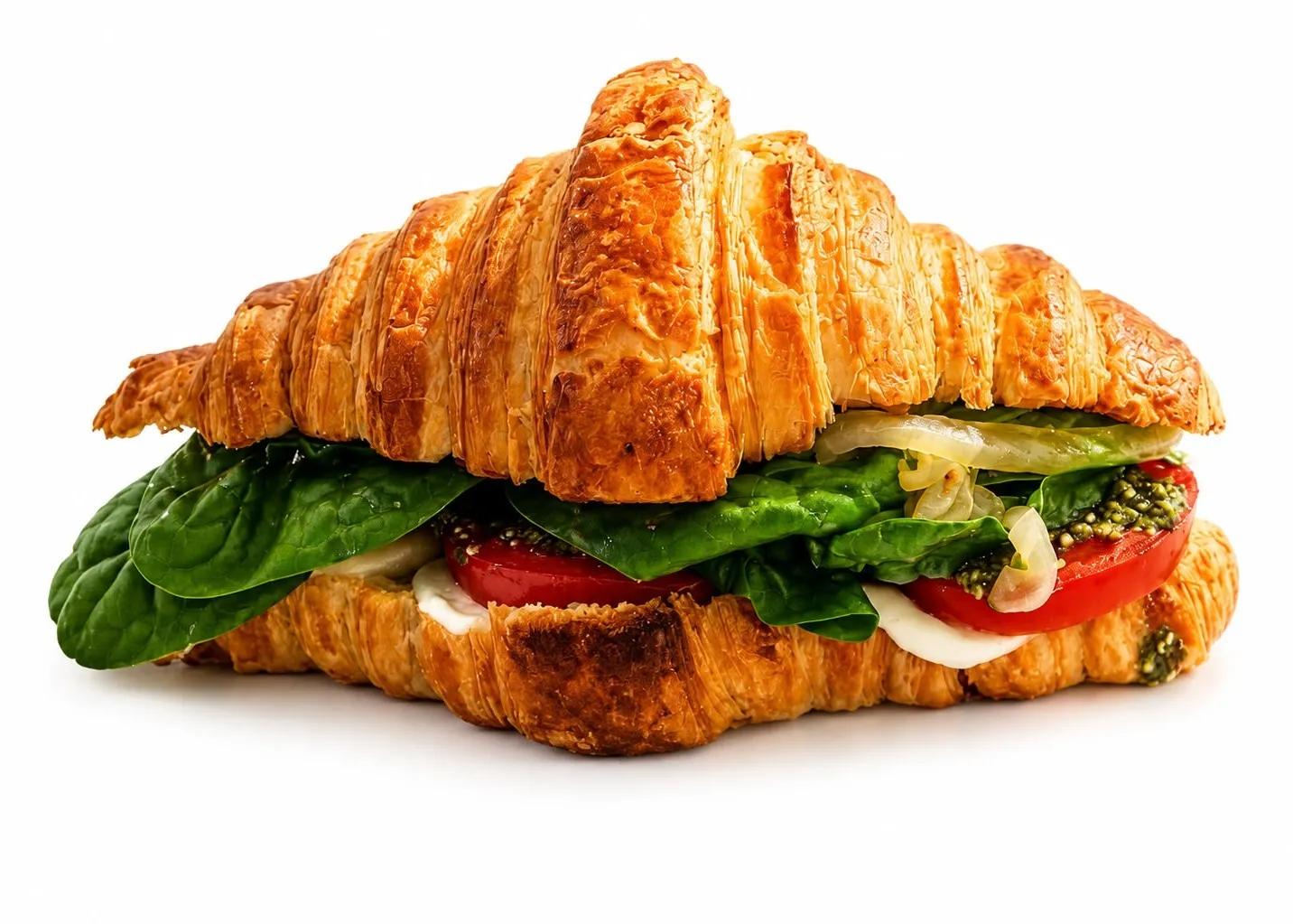 Popular item de Sorbos BREW: Croissant Capresse